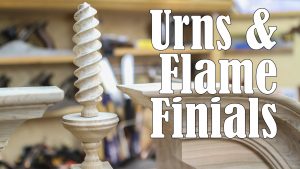 Urns and Flame Finials