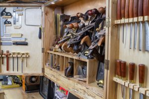 Hanging Hand Tool Cabinet by alabamawoodworker